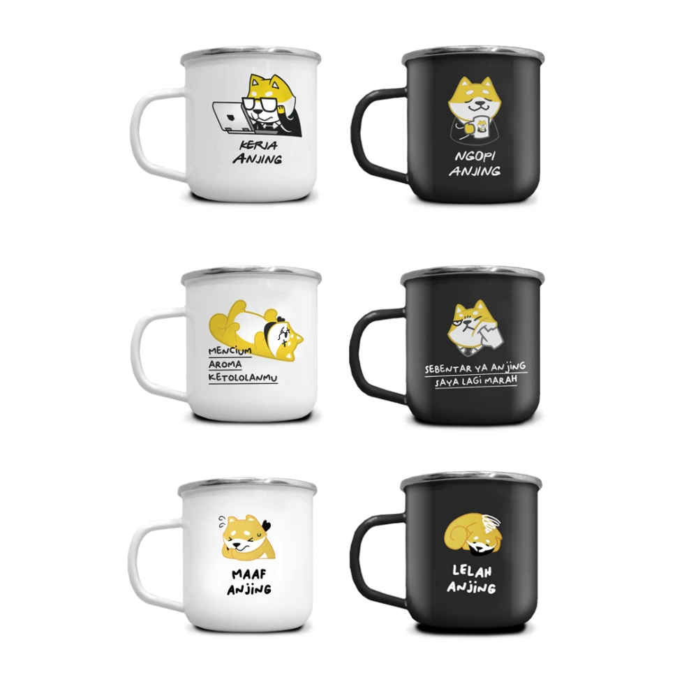 Cangkir Enamel Mug