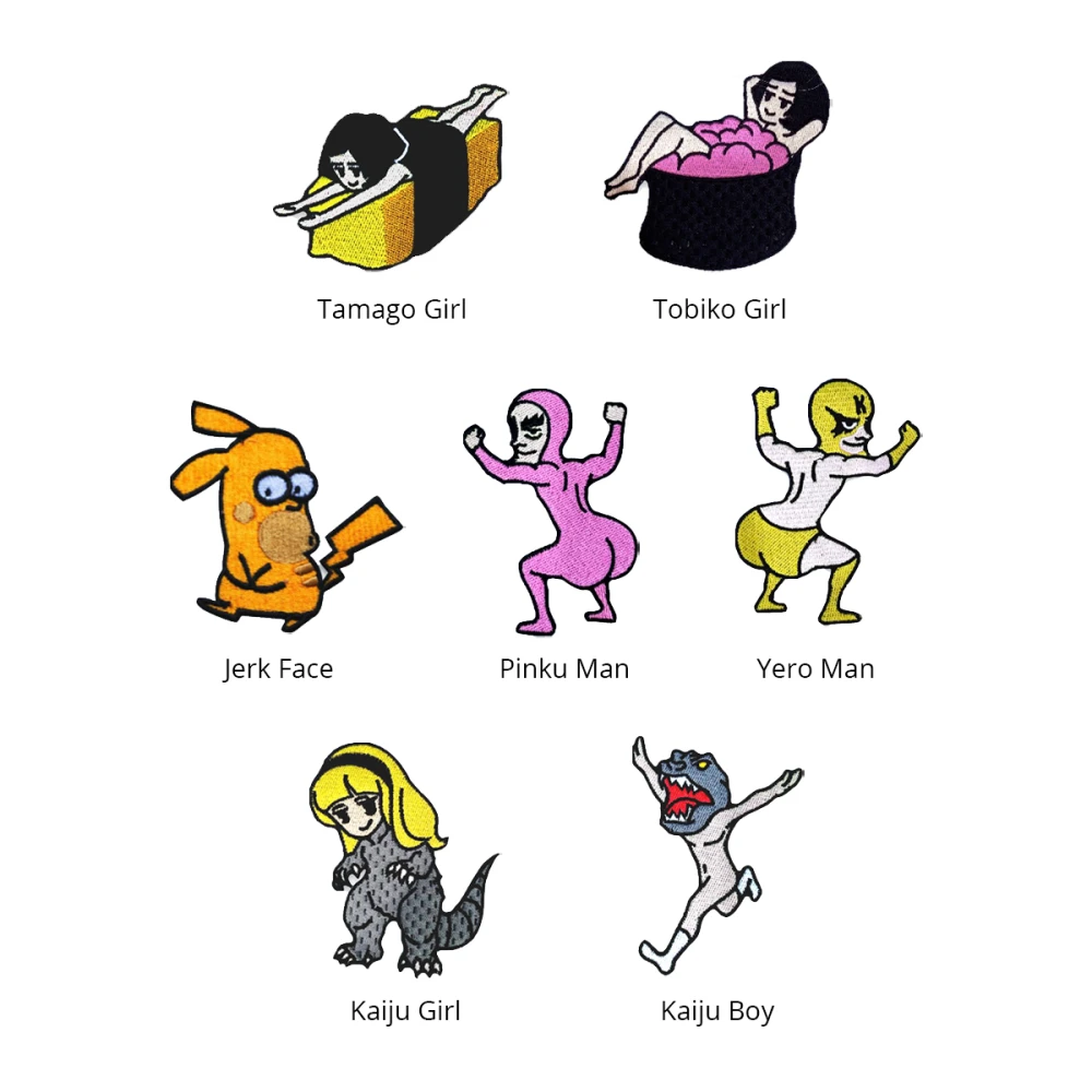 KITC Patch Character Series